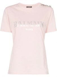 logo print T-shirt at Farfetch